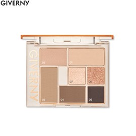 GIVERNY Nuance G Eye Palette 8.2g, Color:01 SANDY LYON