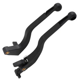 Baceyong Motorcycle Brake and Clutch Lever Set Motorbike Handle Assembly Handbrake Parts Aluminum Alloy Compatible with Triumph Trident 660 2021-2023 Black