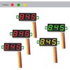 RUNCCI-YUN 5 Pieces Mini Digital Voltmeter DC 0.28 Inch Three