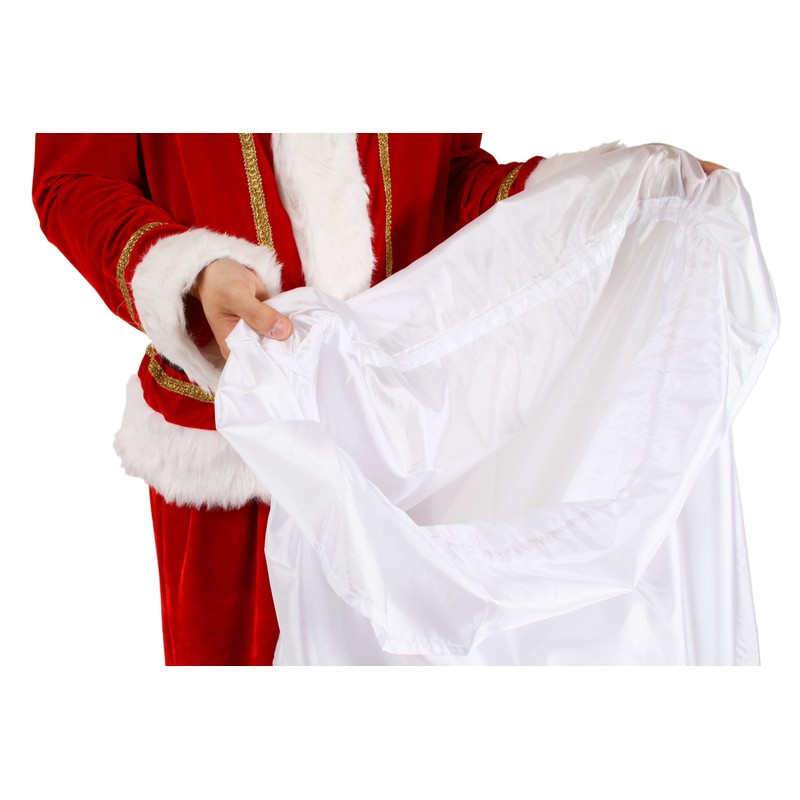 Clear Stone Cosplay Santa Bag Extra Large White