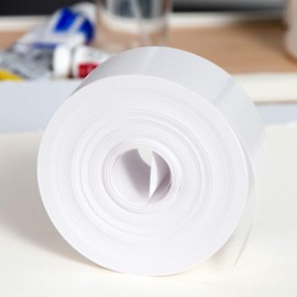 Lukas Adhesive Tape for Watercolor Painting Acid Free White Adhesive Tape - 1.58" Wide x 50 Meter (54.68 Yards) Long- White