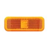 Optronics MC44AS Mark Light Rect 2Wire Amber