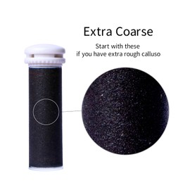 3 Pack Replacement Roller Refills Head Compatible with Emjoi Micro Pedi Callus Remover, Micro Pedi Replacement Rollers, Ideal for Feet Pedicure Accessories