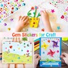 971 pcs Gem Stickers, Star Heart Round Small Stickers for