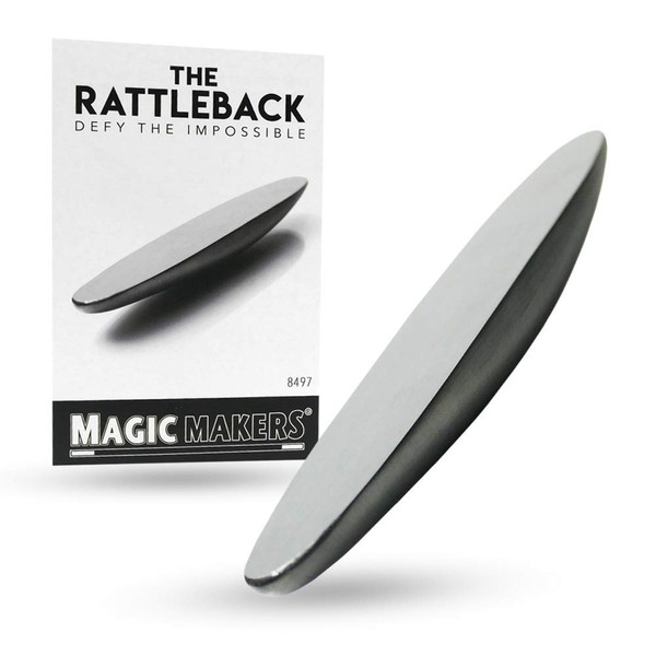 Magic Makers Magic Makers The Rattleback, Physics Toy, Real Metal