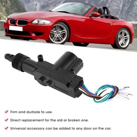 Master Door Motor Solenoid Central Locking, Universal 5 Wire Door Master Solenoid Actuator Motor Popper Central Automatic Locking