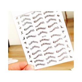 Generic Musical Notes Nail Stickers Musical Staff Clef Notation Nail Decals Me356 Silver Nail Wraps Art Stickers Manicure Supplies for Women for Home Nails Full Long Lasting Easy Apply and Remove