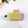 TUCEWP Pencil Hair Claw Clips Cute Teacher Hair Clip for