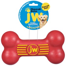 JW Pet Dog Isqueak Bone, Large, Assorted Colors
