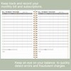 Monthly Bill Payment Checklist - Monthly Bill Organizer & Planner