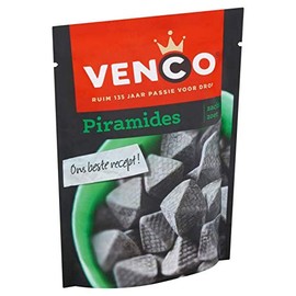 Sweet licorice | Venco | Soft Pyramids | Total Weight 8.82 ounce