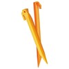 Vango 20cm Plastic Tent Pegs - 5 Pack, Orange, One