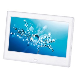 Trevi DPL 2210 7" White Digital Photo Frame - Digital Photo Frames (7 inches), 480 x 234 pixels, LED, 16:10, JPG, MMC,SD)