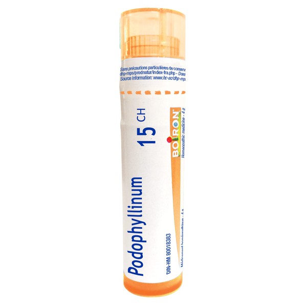 Podophyllinum 15ch,Boiron Homeopathic Medicine