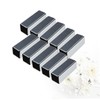 Healvian 30pcs Four Sided Nail Buffer Blocks for Manicure and