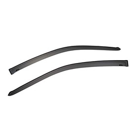 EOS Smoke Tinted JDM Style Side Window Visor Rain Guard - Made for and Compatible with Honda Civic 2 Door Coupe 01-05 2001 2002 2003 2004 2005