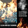 Skyflame 10-Pound Fire Glass for Fireplace Fire Pit and Landscaping,