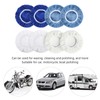 8 Almohadillas Amortiguadoras, Almohadillas para Pulir el Coche, Juego de