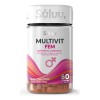 Suplementos Mujer Multivitamínico Vitaminas Sin Gluten Fresa-mango