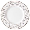 Lenox Opal Innocence Silver Platinum Accent Plate, 1.10 LB, Metallic