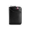 ZOONAI Accordion Wallet RFID Blocking Leather Credit Card Holder Case