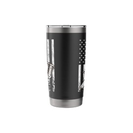 Auto Body Painter America Spray Paint Autobody Technician Stainless Steel Insulated Tumbler