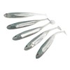 5Pcs Simulated Soft Fish Bait 3D Eyes Environmentally Friendly Silicone