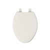 KOHLER K-4774-47 Brevia Elongated Toilet Seat with Quick-Release Hinges And