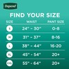Depend Fresh Protection Adult Incontinence & Postpartum Bladder Leak Underwear
