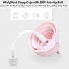 Oberni Tritan Sippy cups, No Spill Toddler Water Bottle with