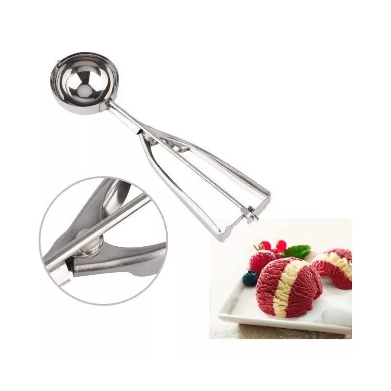 24x7 Cuchara Para Bolas De Helado Nieve Despechador Porcionador