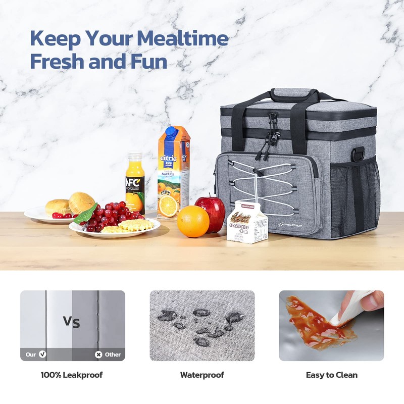Maelstrom Cooler Bag,Soft Bag,Collapsible Soft Sided Cooler, 30 Cans Beach