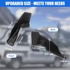 Wadoy RV Rain Gutter Spouts 2 Right & 2 Left,