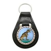 Tyrannosaurus Rex Leather Key Fob