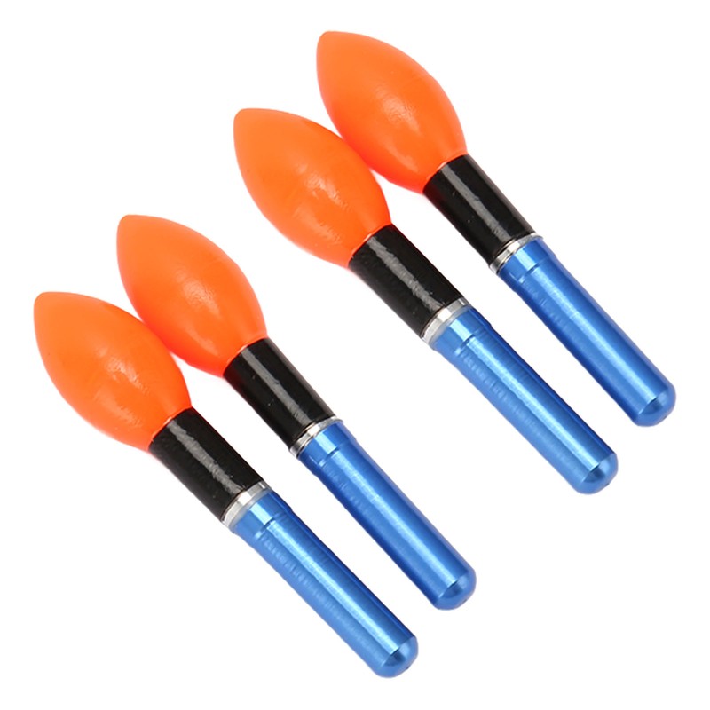 4pcs Bobber Light Glow Sticks Reusable Bulb Type Electronic Fishing