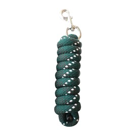 Woof Wear Contour Lead Rope - British Racing Green Cotton Braided Lead Rope is a joy to handle