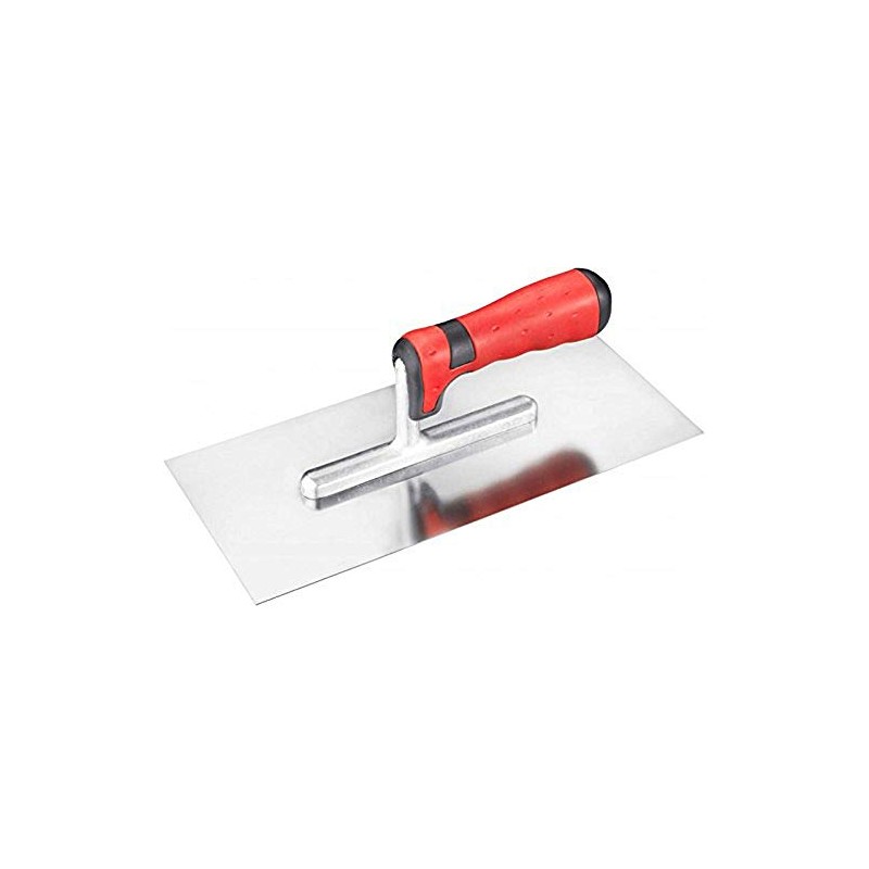 Connex COX781242 Smoothing Trowel Rustproof with 2C-Handle, Silver/Black/Red, 280 x