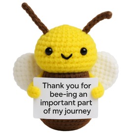 Teacher Appreciation Gifts, Teacher Gifts for Women Funny, Cool Hand Knotted Bee, Emotional Support