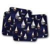 4 Set - Sailing Ships Coaster - Boats Yachts Sea