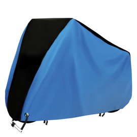 Bicycle Cover, Motorized Cover, Large, Thick, Waterproof, Tear-Resistant, For Electric Bicycles, Rain Cover, 210D, Rain Protection, Anti-Theft, Windproof, Dustproof, Heat Resistant, UV Protection