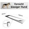 Kinekt3d Leitsysteme Sign, door sign, 160 x 40 x 1.5