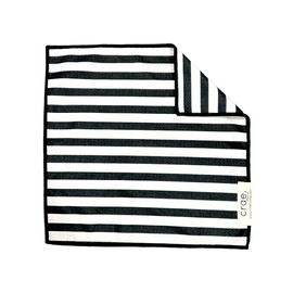 Double-Sided Microfiber Washcloths Waffle Weave – 12x12 Inch, Super Absorbent, Lint-Free, Fast Drying Kitchen Washcloths for Cleaning, Washing Dishes, Cars & More, Durable & Soft, Betsy- Black/White