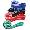 Sveltus Elasti'ring Set of 4 (Sachet) Unisex Adult Elastics, Multi-coloured