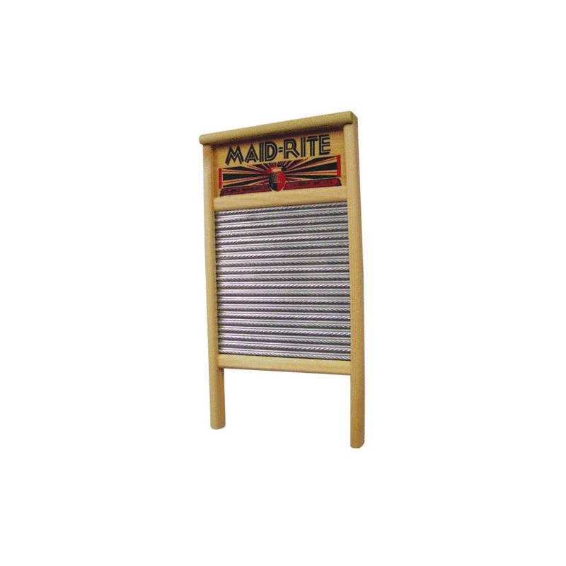 Columbus Washboard Family Size Washboard, Pack of 1, Silver
