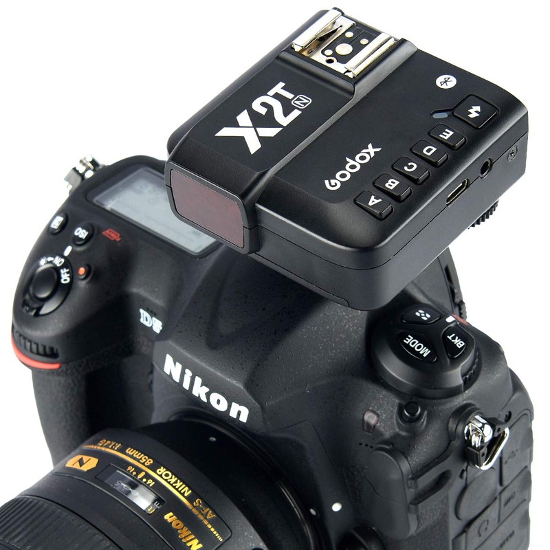 Godox X2T-N TTL Wireless Flash Trigger for Nikon Bluetooth Connection