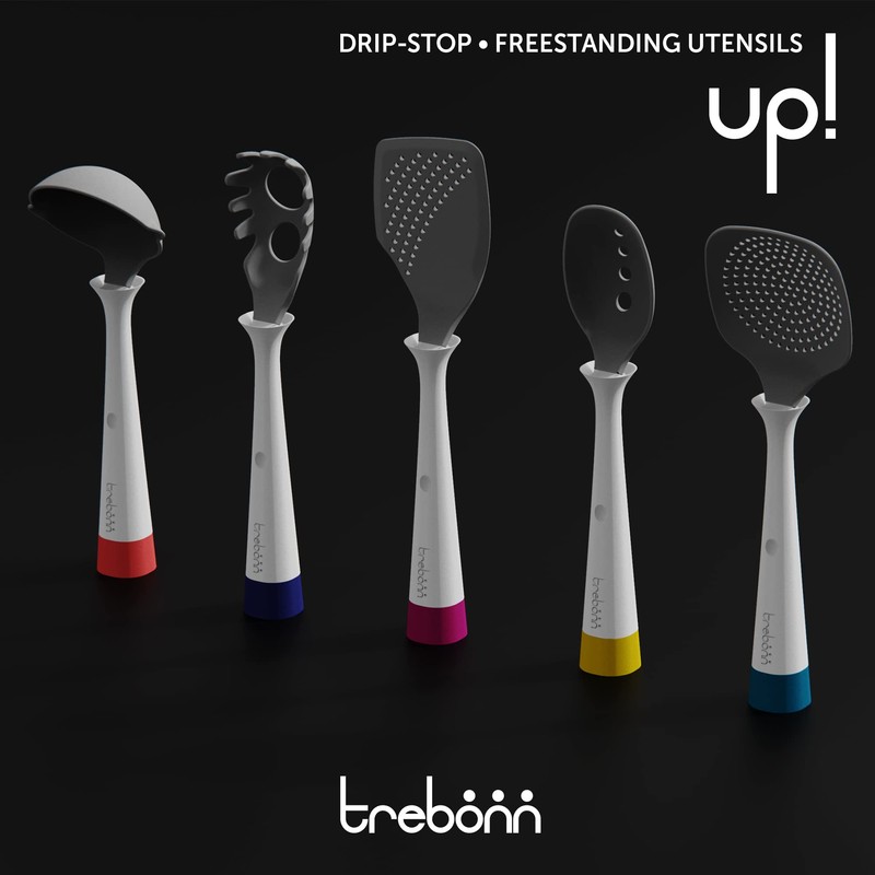 Trebonn - UP! Slotted Spoon - The Innovative Spoon That