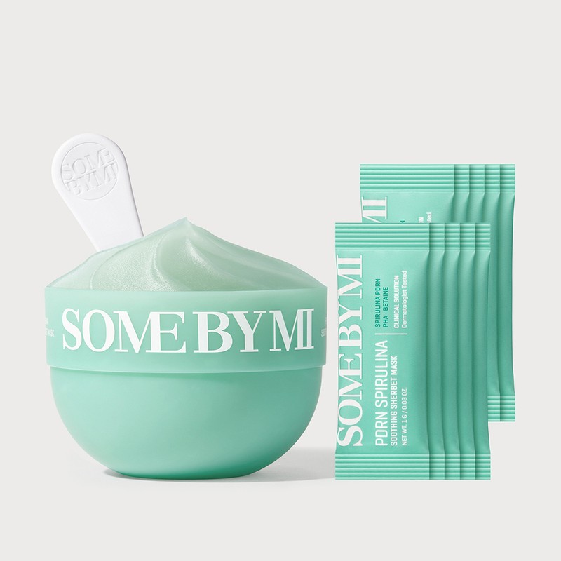 SOME BY MI PDRN Spirulina Soothing Sherbet Mask 10ea -