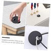 LABRIMP 12PCS Round Cable Wire Grommet Hole Cover for Computer