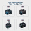 LP-E10 Battery and Dual Charger Kit forCanon EOS Rebel T7/T6/T5/T3/T100,