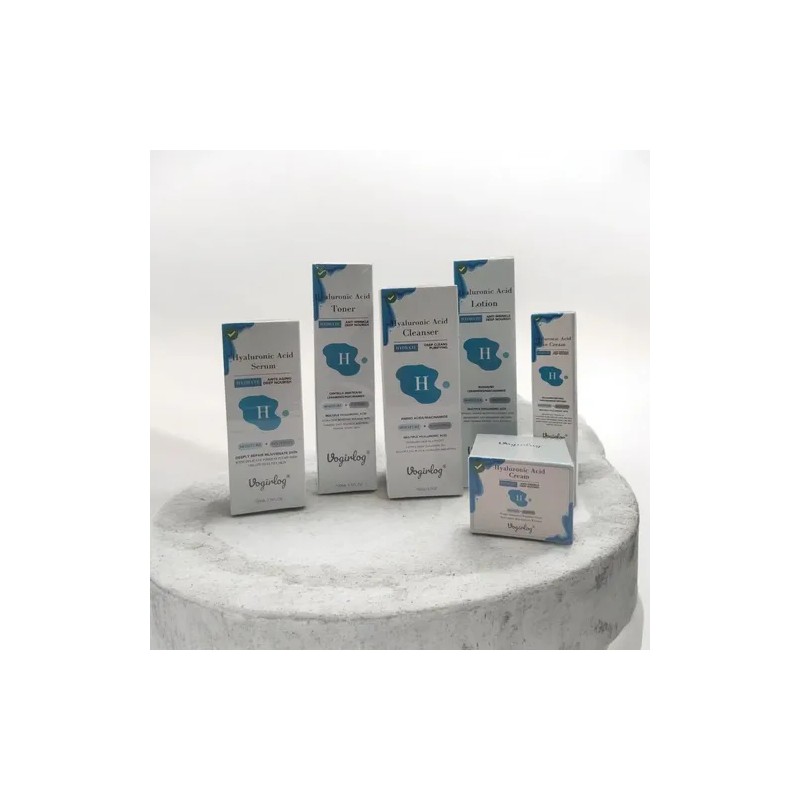 Kit Skincare Acido Hialuronico Viral Tiktok Vogirlog 6 Pza